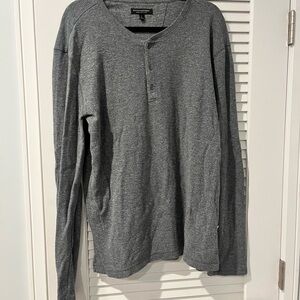 Men's Banana Republic Henley Pima Cotton Shirt